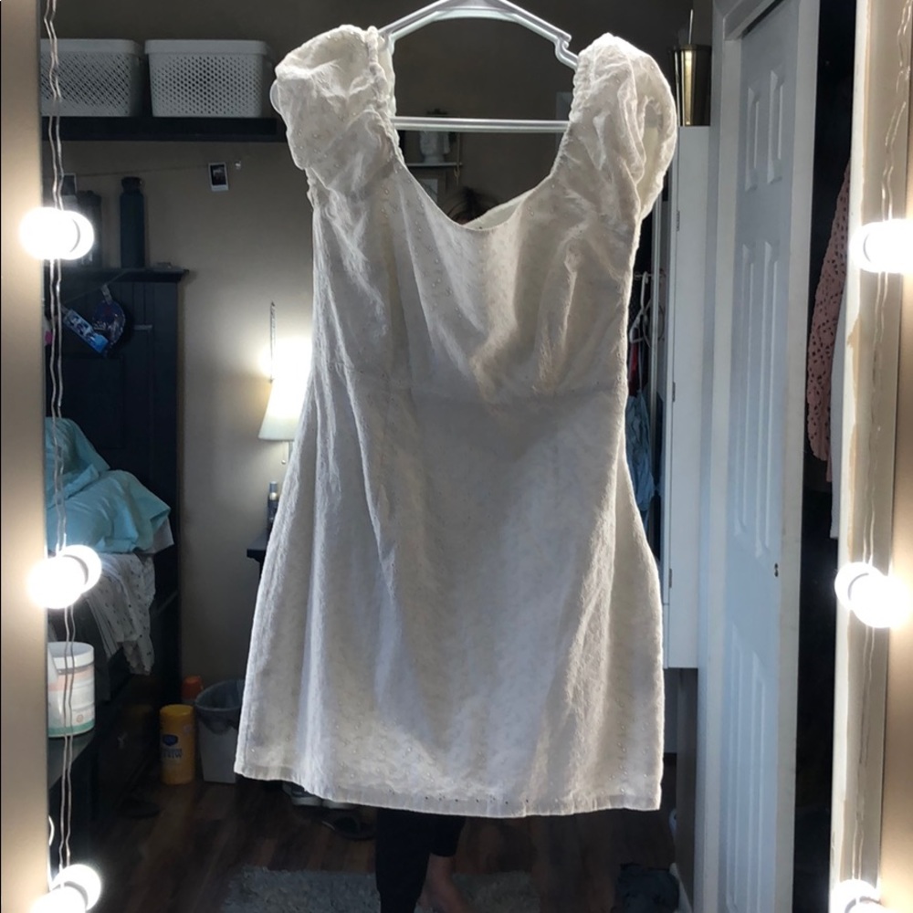 White dress